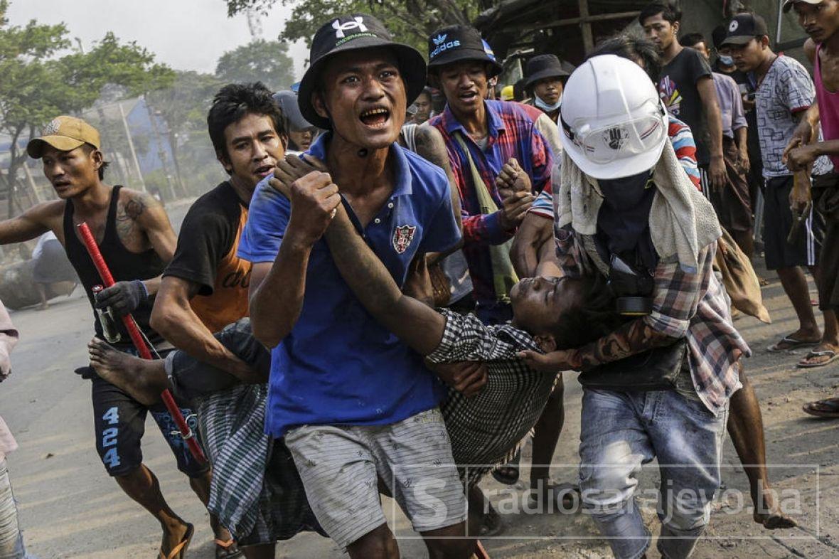 Mijanmar 14 mart sukobi - undefined